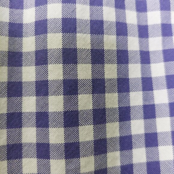 Polo Ralph Lauren Men's Purple Gingham Long-Sleeve Button-Up Shirt Medium - Picture 9 of 9